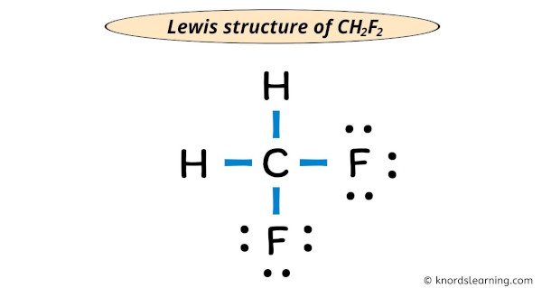 CH2F2 Lewis Structure