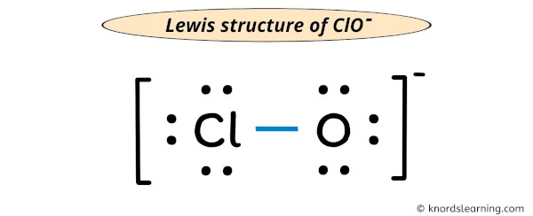 ClO- Lewis Structure