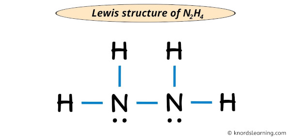 N2H4 Lewis Structure