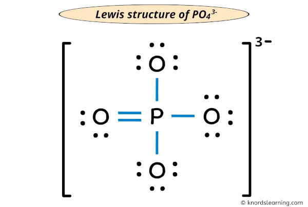 PO4 3- Lewis Structure