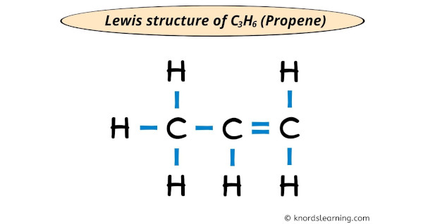 C3H6 lewis structure