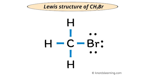 CH3Br Lewis structure