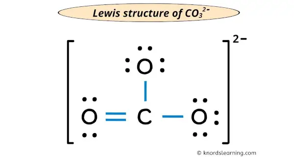 CO3 2- lewis structure