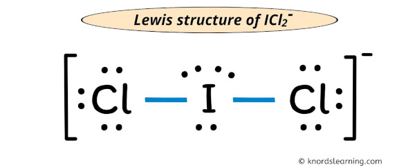 ICl2- Lewis structure