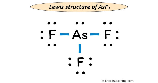 AsF3 lewis structure