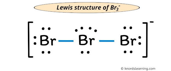 Br3- lewis structure