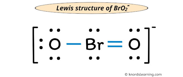 BrO2- Lewis structure