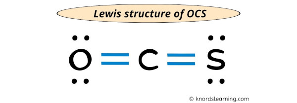 OCS lewis structure