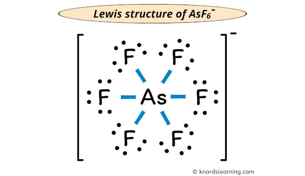asf6- lewis structure