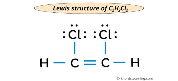 c2h2cl2 lewis structure
