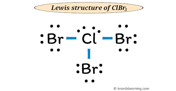 clbr3 lewis structure