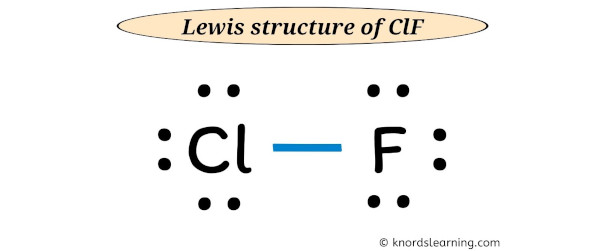 clf lewis structure