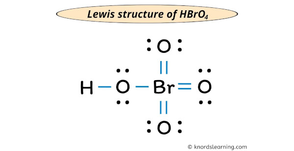 hbro4 lewis structure