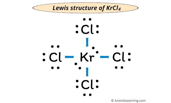 krcl4 lewis structure