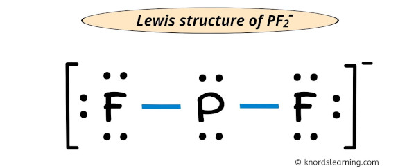 pf2- lewis structure