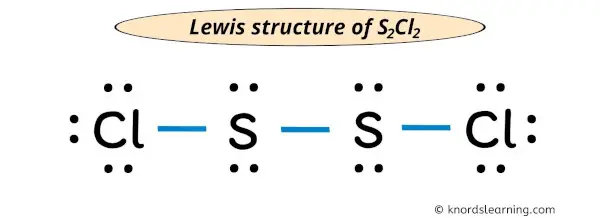 s2cl2 lewis structure