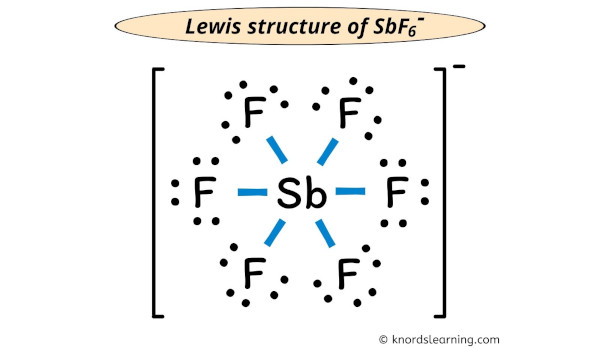 sbf6- lewis structure