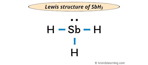 sbh3 lewis structure