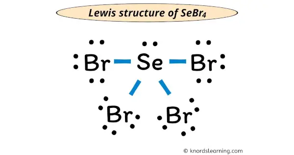 sebr4 lewis structure