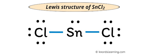 sncl2 lewis structure