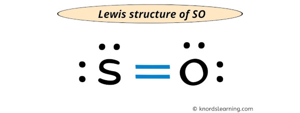 so lewis structure