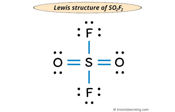 so2f2 lewis structure