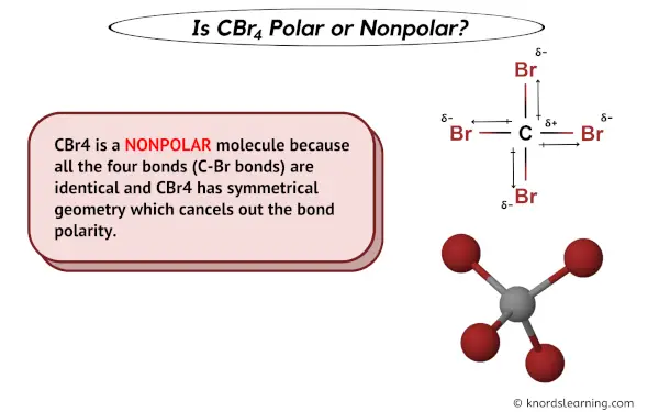 Is CBr4 Polar or Nonpolar