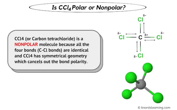 Is CCl4 Polar or Nonpolar