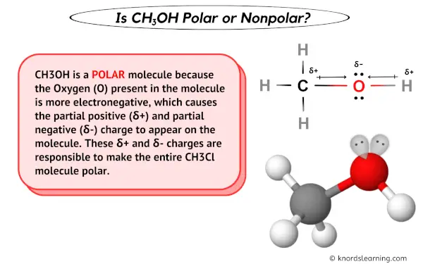 Is CH3OH (Methanol) Polar or Nonpolar
