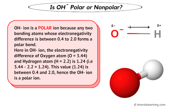 Is OH- Polar or Nonpolar
