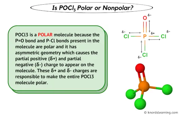 Is POCl3 Polar or Nonpolar