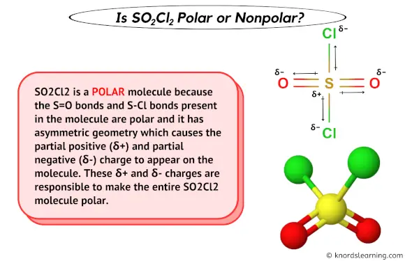 Is SO2Cl2 Polar or Nonpolar