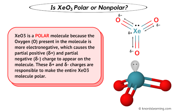 Is XeO3 Polar or Nonpolar