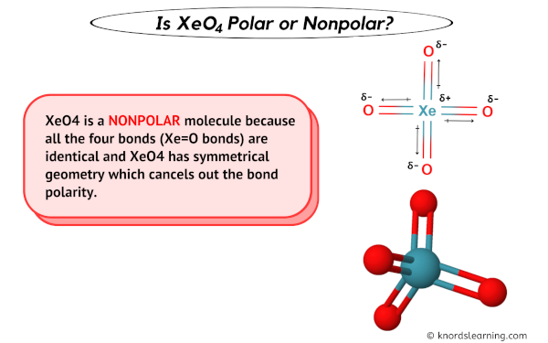 Is XeO4 Polar or Nonpolar