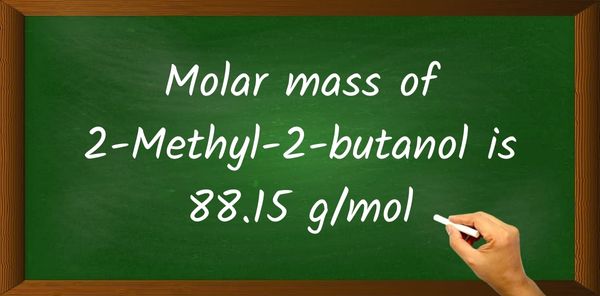 2 Methyl 2 butanol (C5H12O) Molar Mass