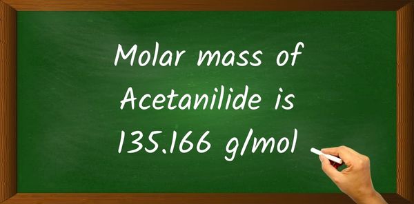 Acetanilide (C8H9NO) Molar Mass