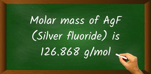 AgF (Silver fluoride) Molar Mass