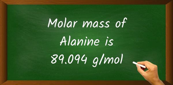 Alanine (C3H7NO2) Molar Mass