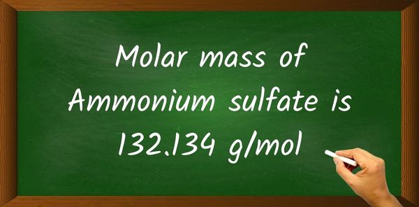 Ammonium sulfate Molar Mass