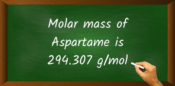 Aspartame (C14H18N2O5) Molar Mass
