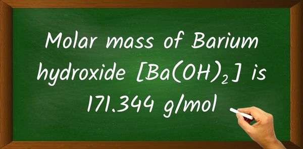 Barium hydroxide [Ba(OH)2] Molar Mass