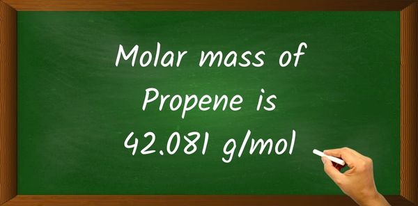 C3H6 (Propene) Molar Mass