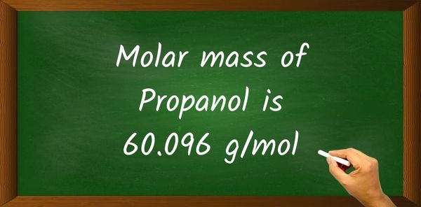 Propanol (C3H7OH) Molar Mass