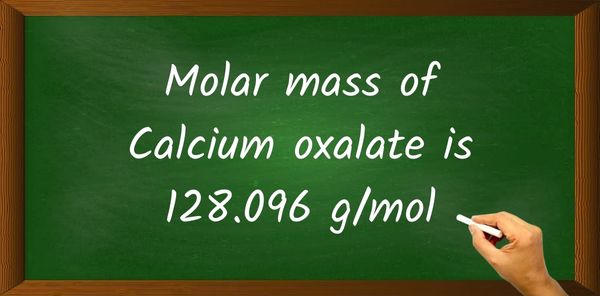 Calcium oxalate (CaC2O4 ) Molar Mass