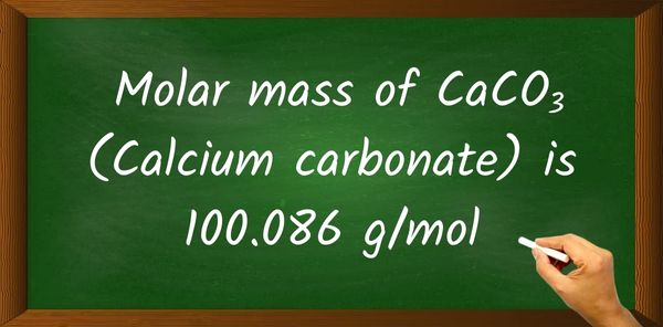CaCO3 (Calcium carbonate) Molar Mass