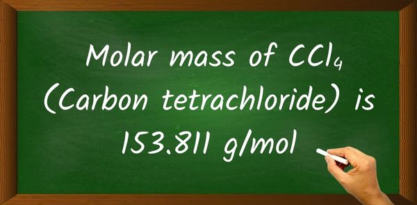 CCl4 (Carbon tetrachloride) Molar Mass