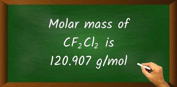 CF2Cl2 Molar Mass