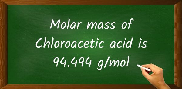 Chloroacetic acid (C2H3ClO2) Molar Mass