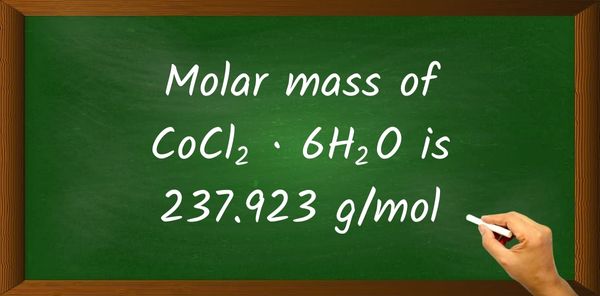 CoCl2 · 6H2O Molar Mass