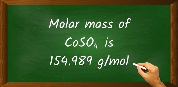 CoSO4 Molar Mass